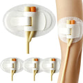 4 Pcs Adhesive Catheter Stabilization Device with Foam Anchor Pad L5897