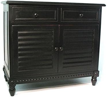 Antique Black Cabinet C130