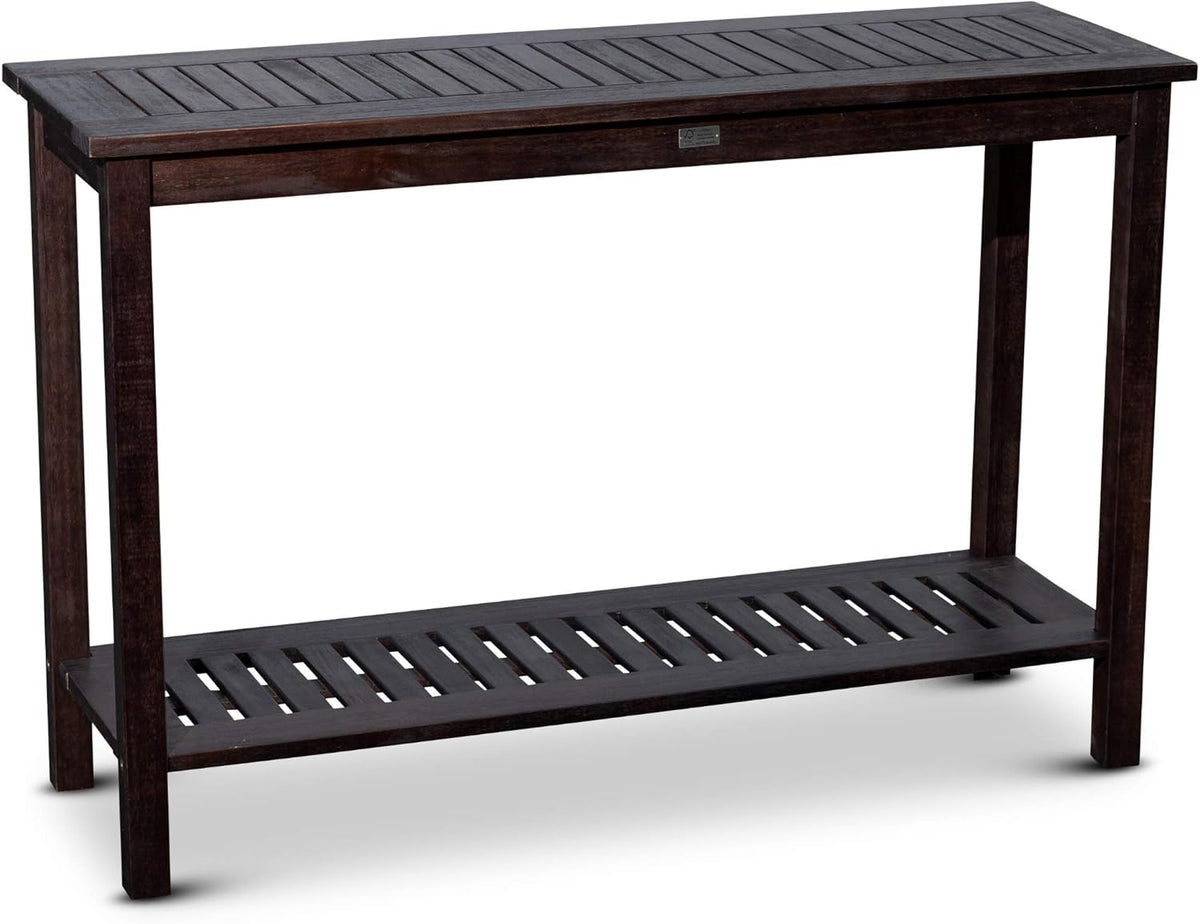 Driftwood Gray Eucalyptus Console Table L96885