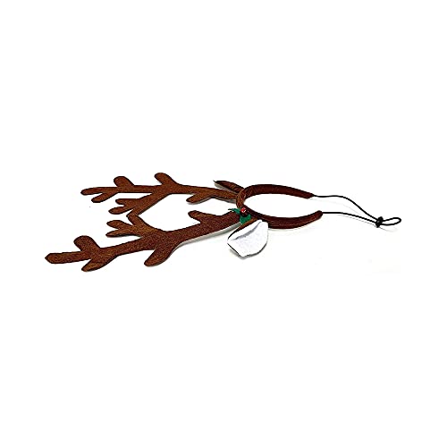 Brown Reindeer Dog Antlers Headband Pet Christmas Costume J792990