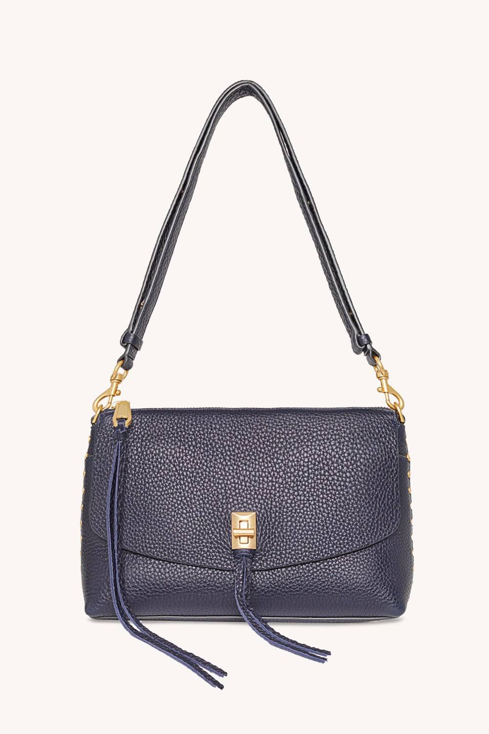 Navy Shoulder Bag X3291