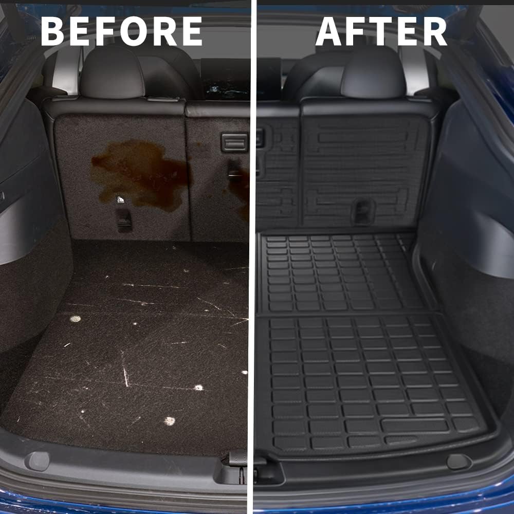 All Weather Cargo Liner Mat with Backrest Mats Set of 4 G764487