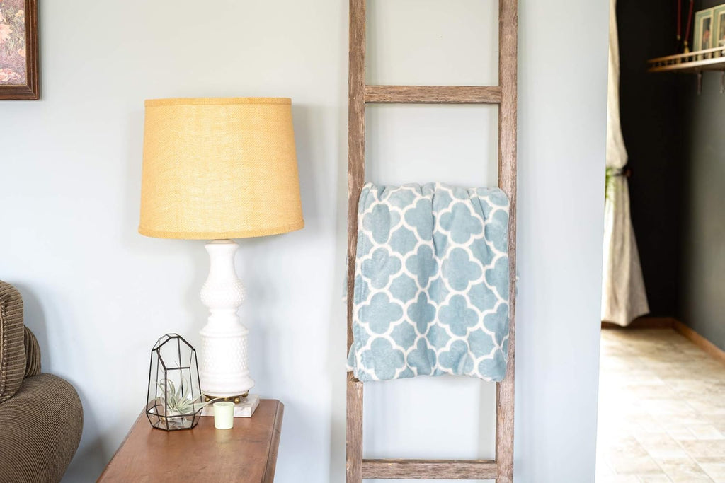 Rustic Decorative Ladder 5 ft Recycled Reclaimed Wood I49300