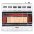 White 30000 Btu Natural Gas Radiant Vent-Free Heater H458