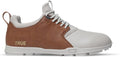 Soft White/Brown Golf Shoes H2732