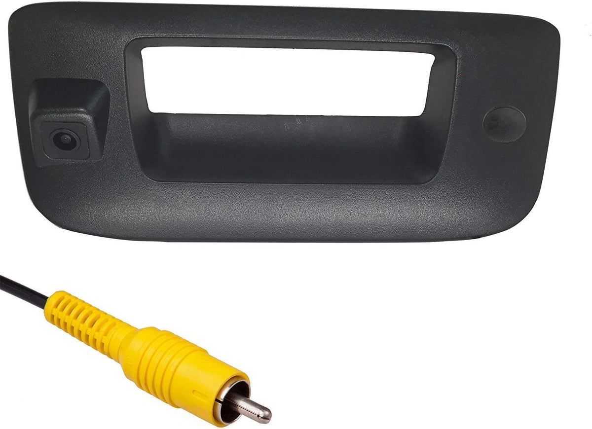 Chrome Tailgate Handle with Backup Camera R328