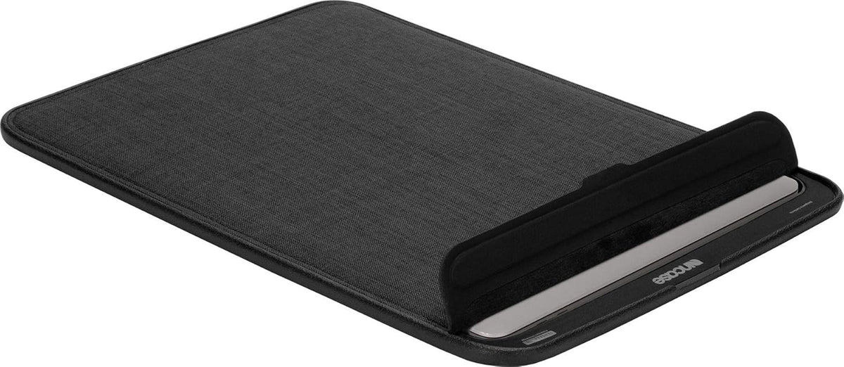 Sleeve with Woolenex, Compatible with Up to 13 MacBook Pro, Lightweight, Shock-Absorbing TENSAERLITE Protection, Heather Navy Q90811