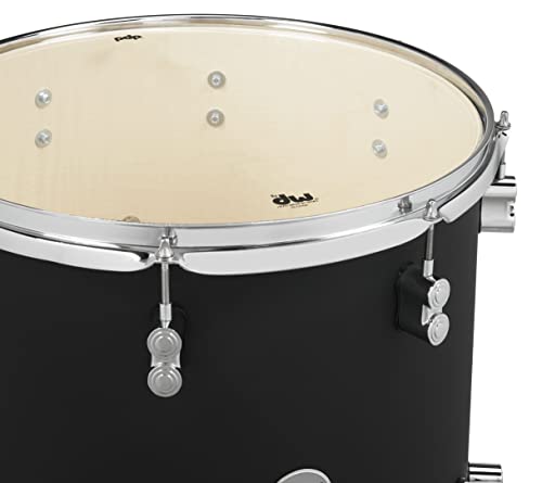 Satin Black 7-Piece Maple Shell Pack H550