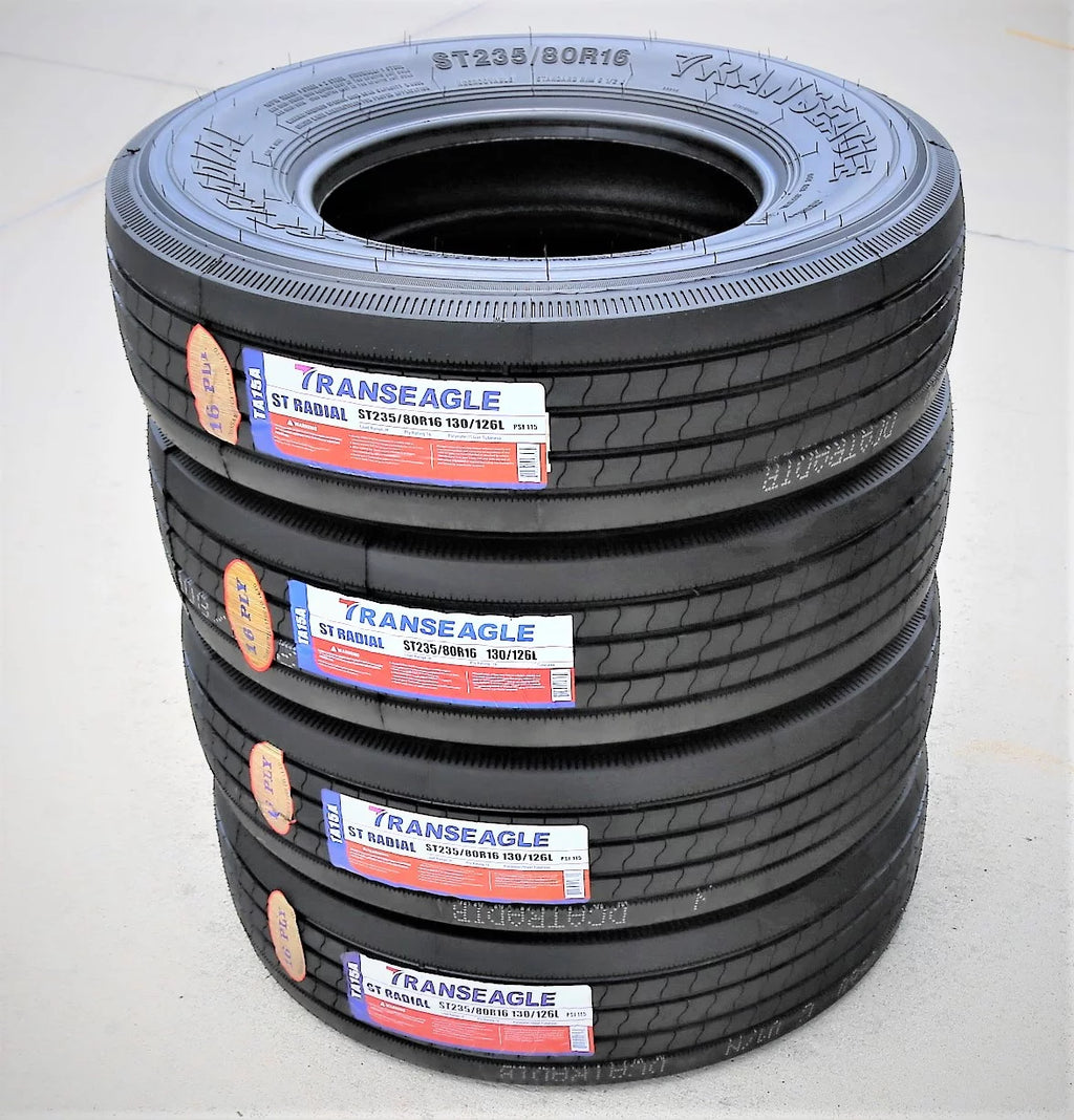 All Steel ST Radial ST 235/80R16 Load H 16 Ply Trailer Tire R509