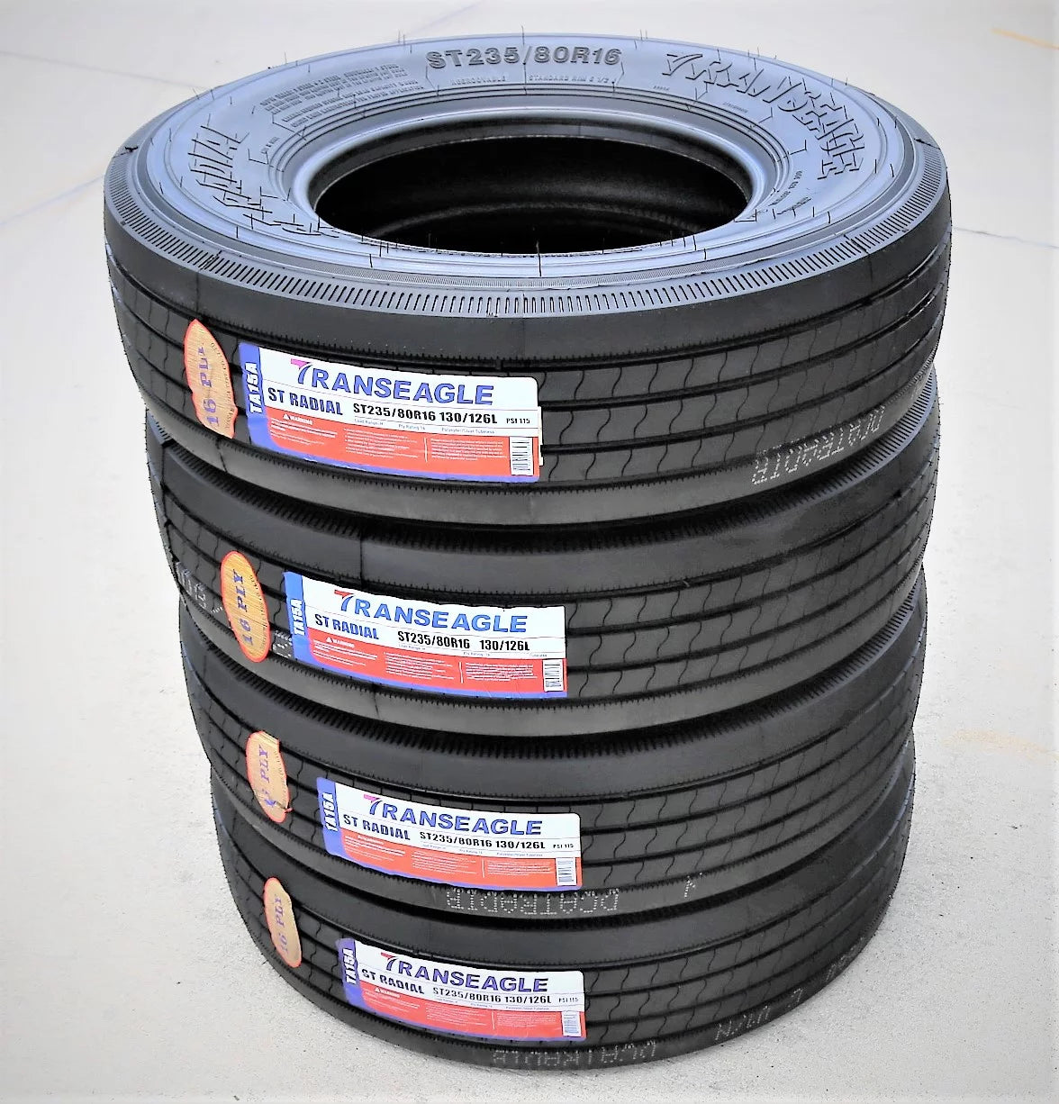 All Steel ST Radial ST 235/80R16 Load H 16 Ply Trailer Tire R509