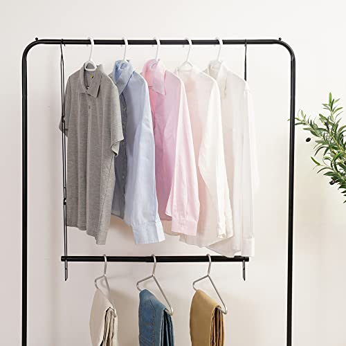 Hanging Closet Rod, Adjustable Closet Hanging Organizer, 2 Pack Chrome T45004