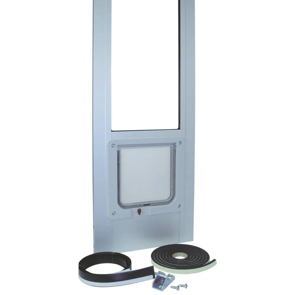 White Tall Pet Door N4863
