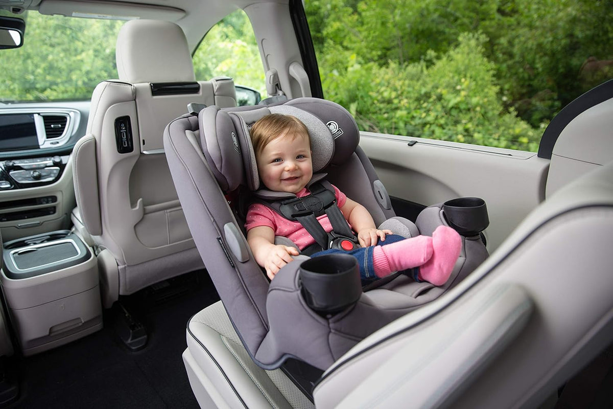 Convertible Car Seat, Rear-facing 5-40 pounds, Forward-facing 22-65 pounds, Belt-positioning booster 40-100 pounds D793