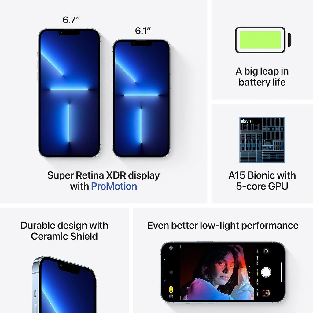128GB Sierra Blue iPhone 13 Pro Max Y49750