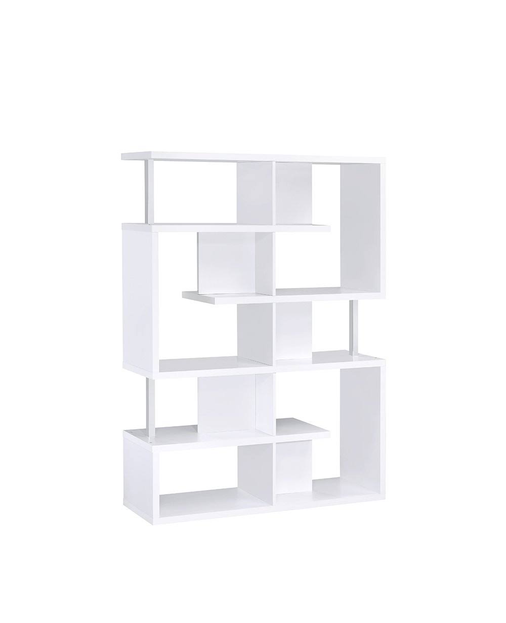 White Bookshelf E762