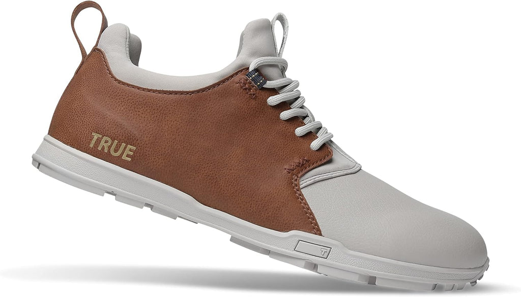 Soft White/Brown Golf Shoes H2732