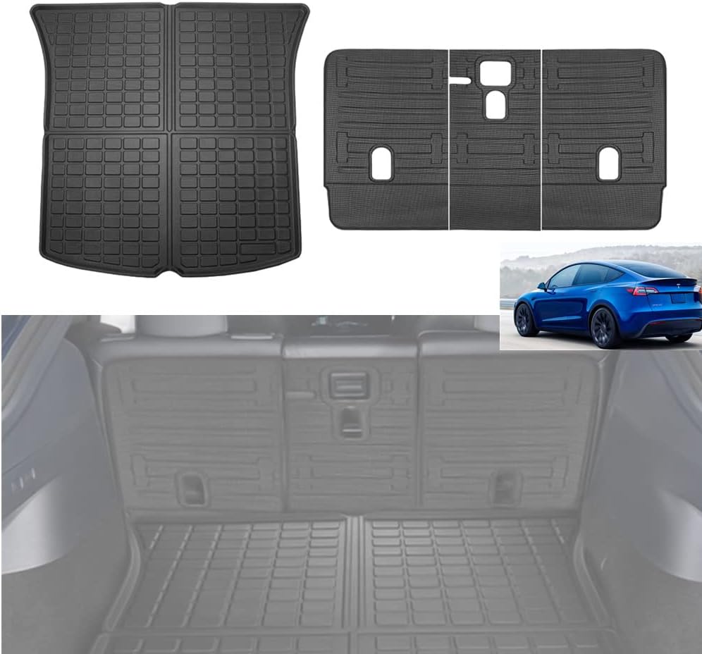 All Weather Cargo Liner Mat with Backrest Mats Set of 4 G764487