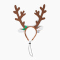 Brown Reindeer Dog Antlers Headband Pet Christmas Costume J792990