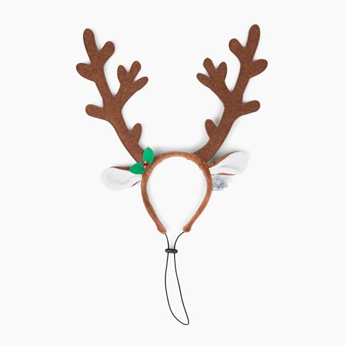Brown Reindeer Dog Antlers Headband Pet Christmas Costume J792990