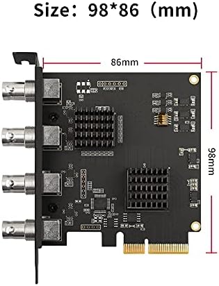 4 Channel PCIe SDI Video Capture Card 1080P 60FPS K21860