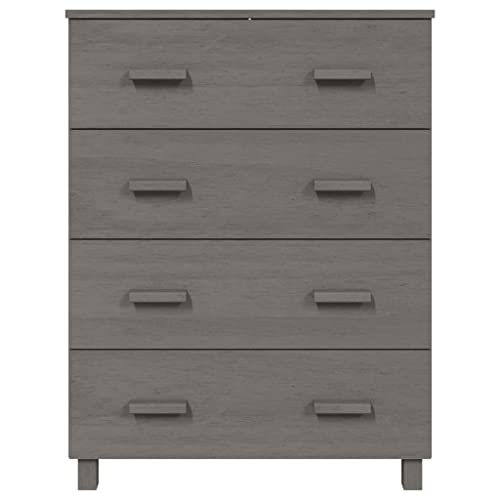 Light Gray Solid Wood Pine Sideboard Z309