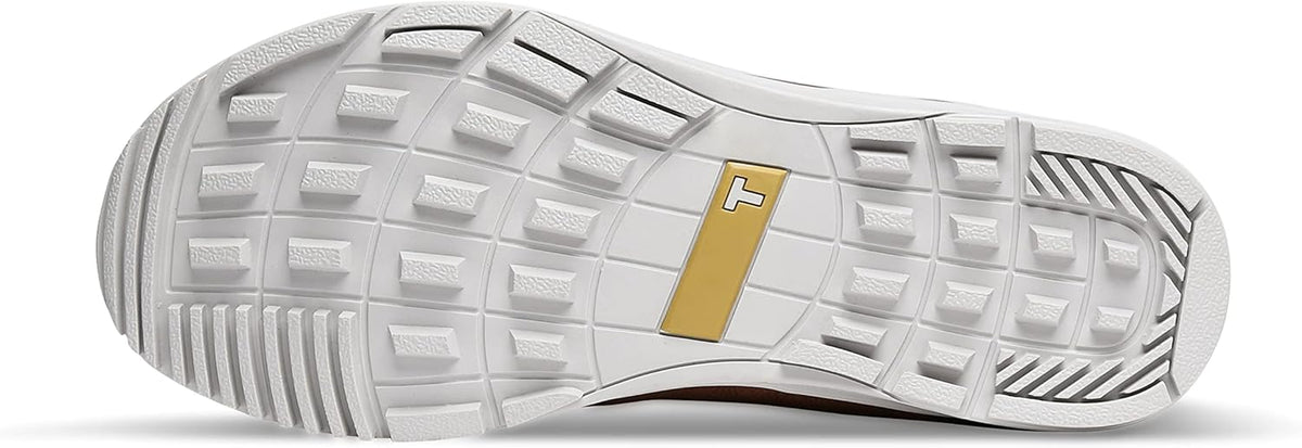Soft White/Brown Golf Shoes H2732