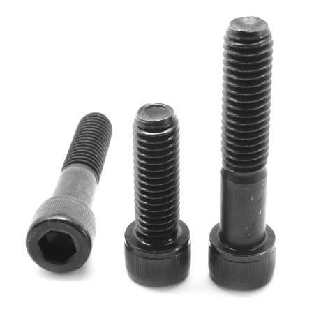1 1/8 inch-12 x 4 1/2 inch Fine Thread Socket Head Cap Screw Alloy Steel Black Oxide Pk 15 H536651