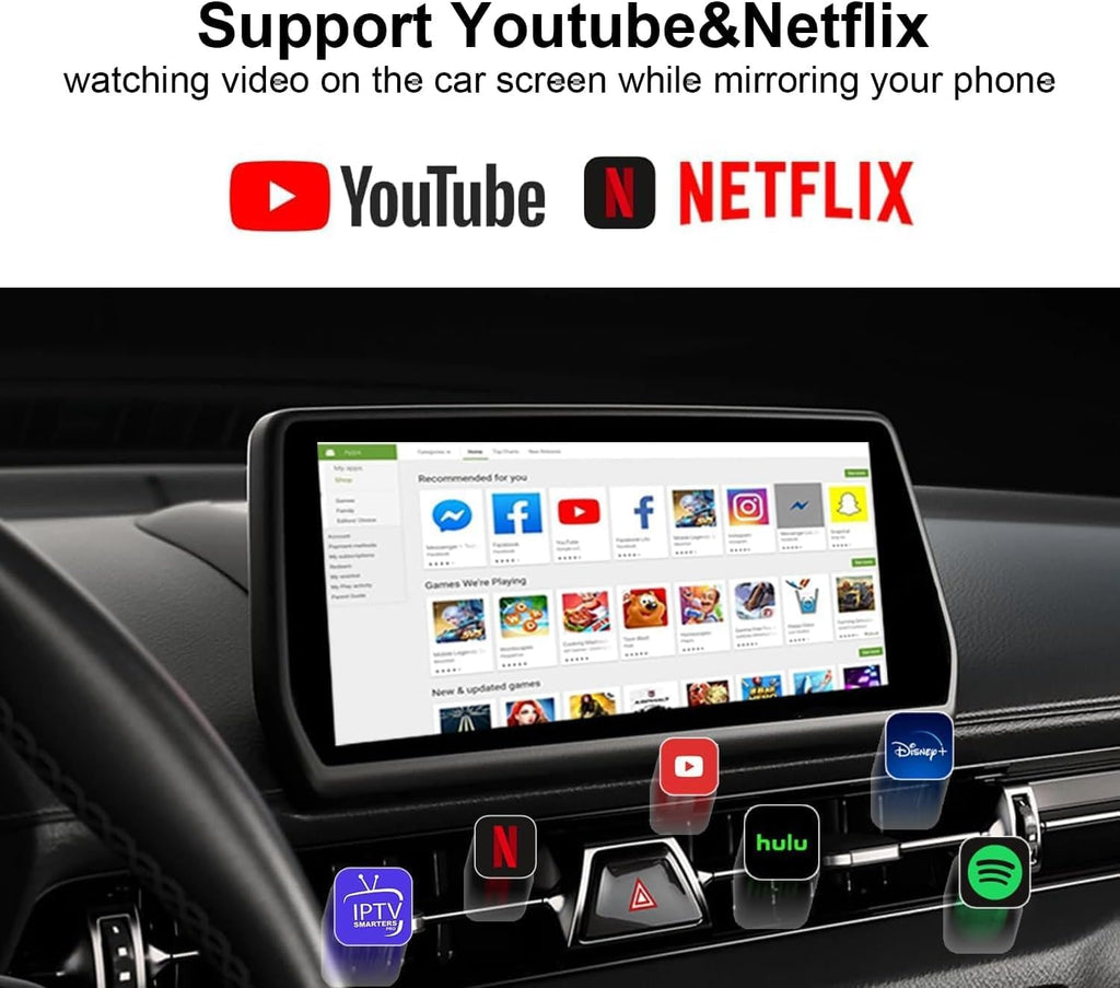 Wireless Carplay Adaptor Android Auto Dongle D46911