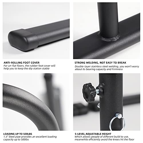 Heavy Duty Dip Bars S138261