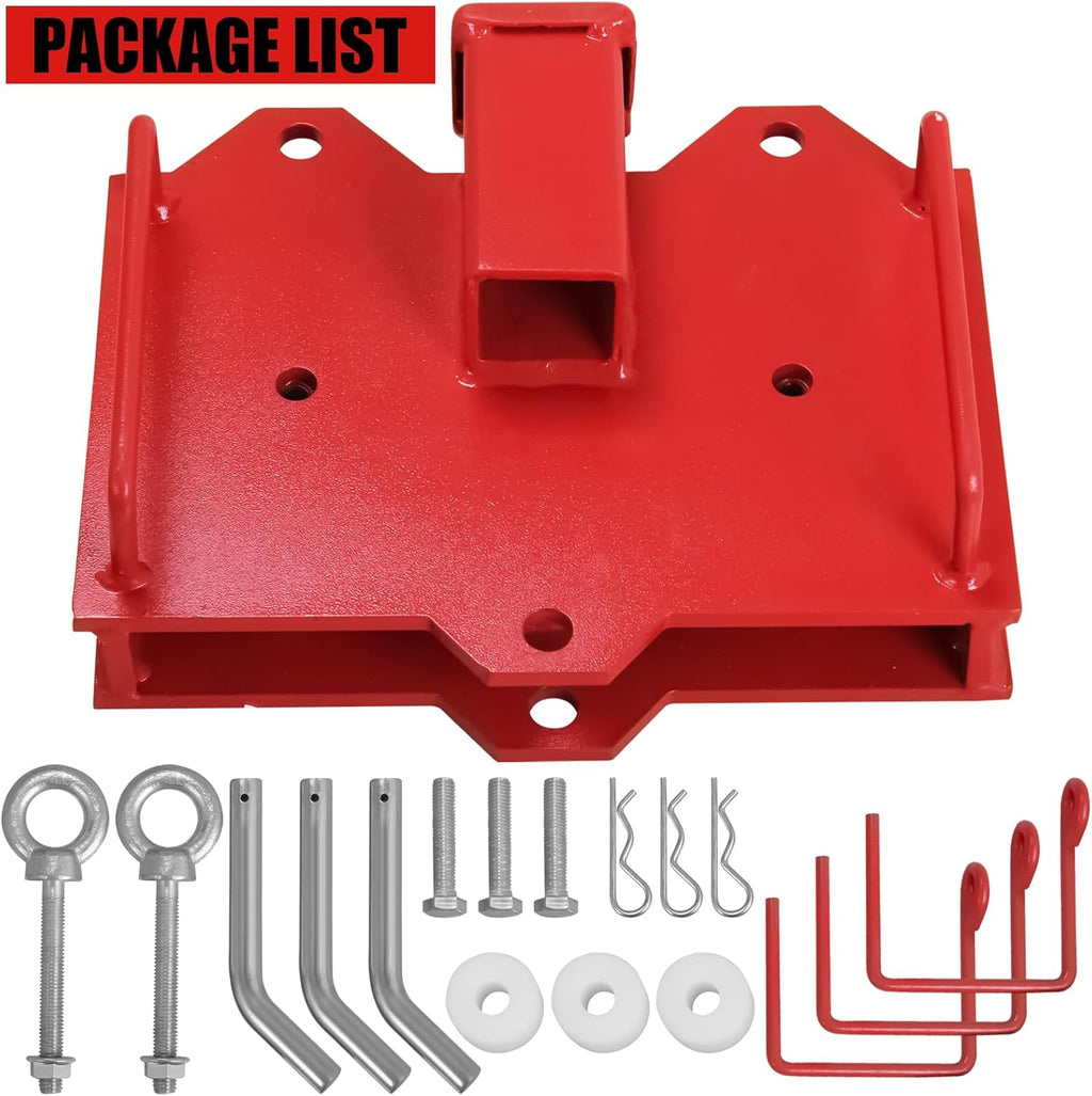 2" Trailer Hitch Receiver for Dual Pallet Forks M5946