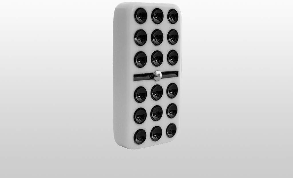 Double-9 Spinner Domino Set with Black Walnut Case B50953