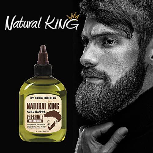 Natural King Pro-growth Castor Hair & Beard Oil 2.5 oz. S650723