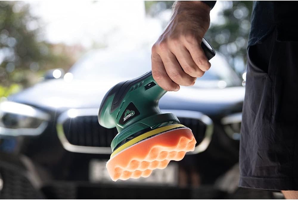 Cordless Car Buffer Polisher with 12V Lithium Rechargeable Battery H2165