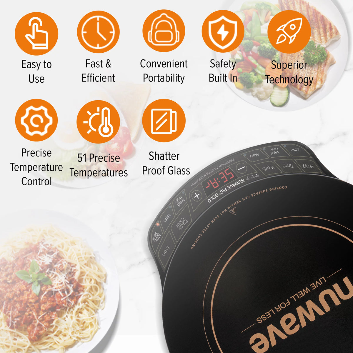 Induction Electric Cooktop with 10.5 inch Pan D526203