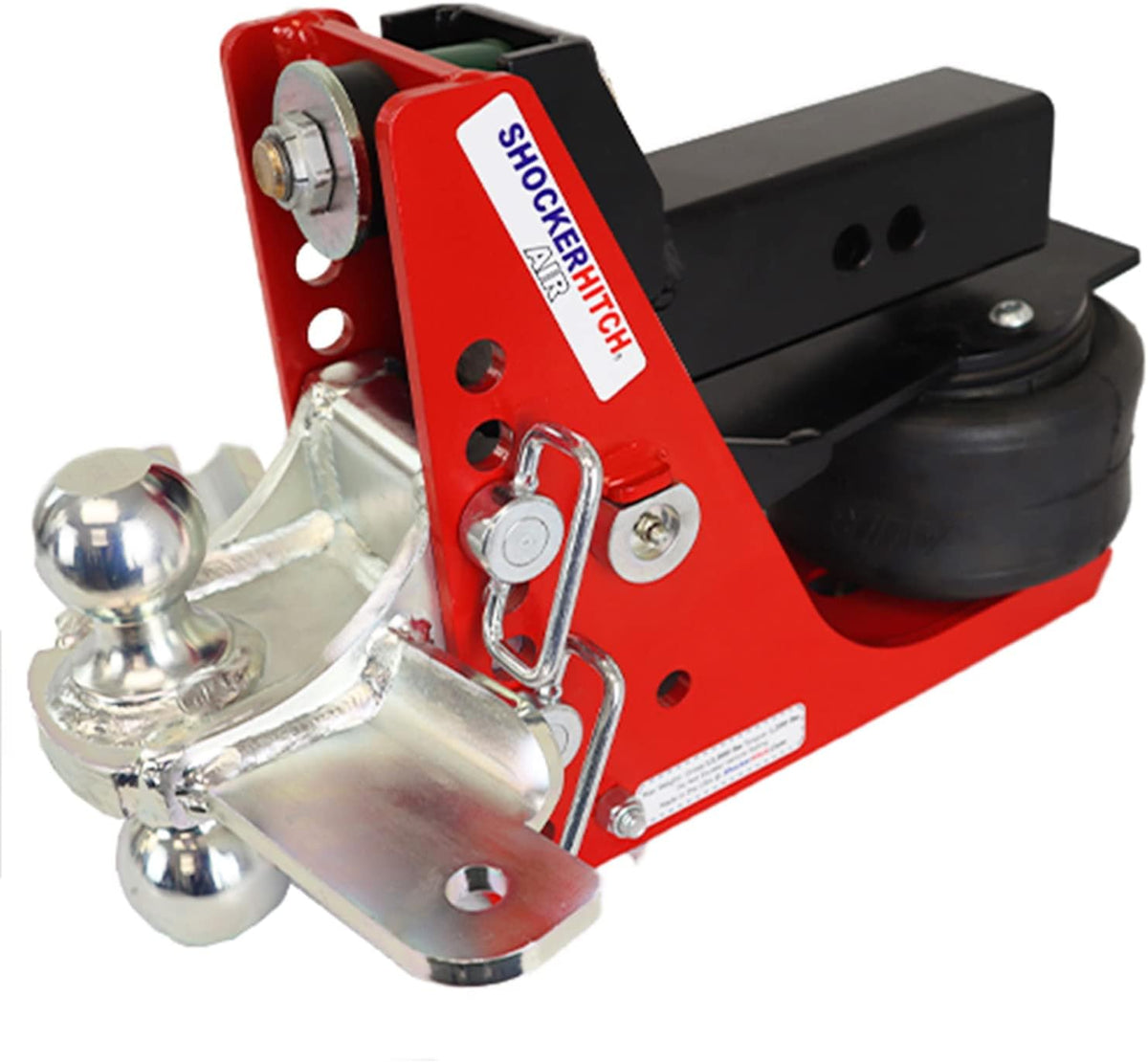 Air Hitch with Sway Control Combo Ball Mount, Fits 3" Hitch - 12,000 lbs Q84875