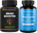 Brain Booster Capsules + Men's Multivitamins J81820