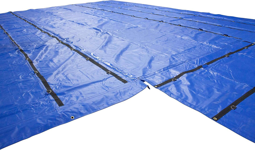 Black Combination Lumber Tarp 24x27 (8' Drop) R4737