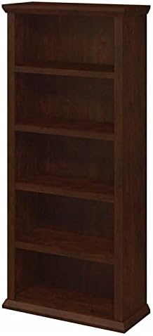 Antique Cherry 5-Shelf Bookcase M308053