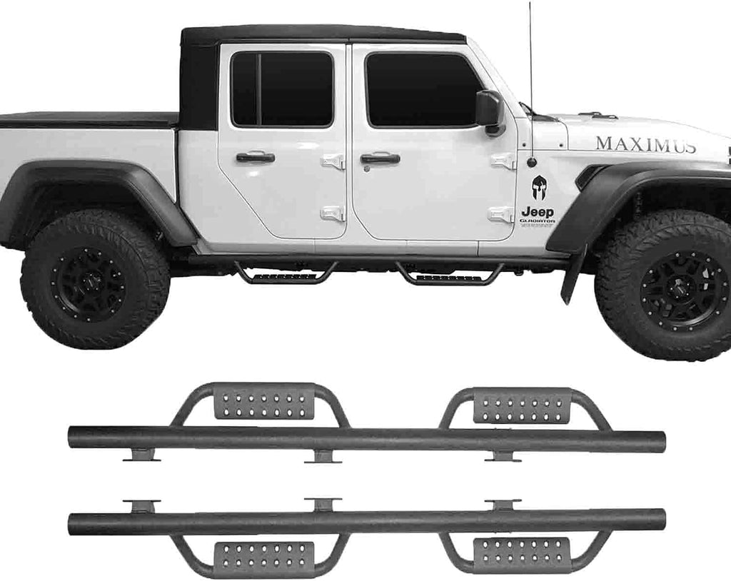 Tubular Side Step Running Board Nerf Bar Rock Slider O699