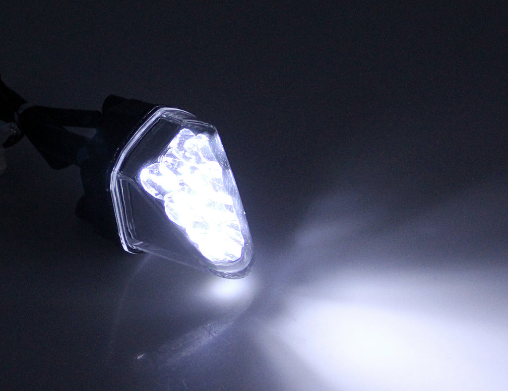 Clear LED Rear Running Lights for Yamaha YZF 600 R6 2006-2007 T851099