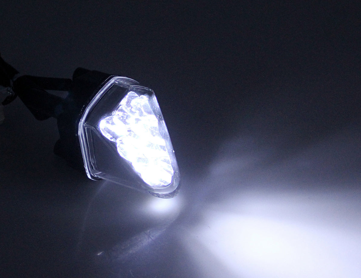Clear LED Rear Running Lights for Yamaha YZF 600 R6 2006-2007 T851099