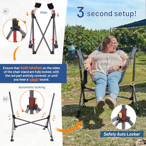 Oversized Portable Folding Camping Chair K92035