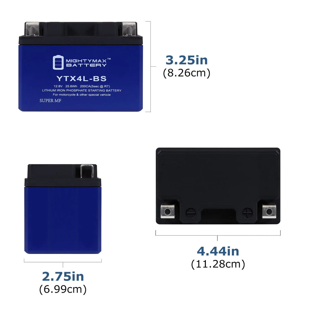 YTX4L-BS Lithium Battery J127