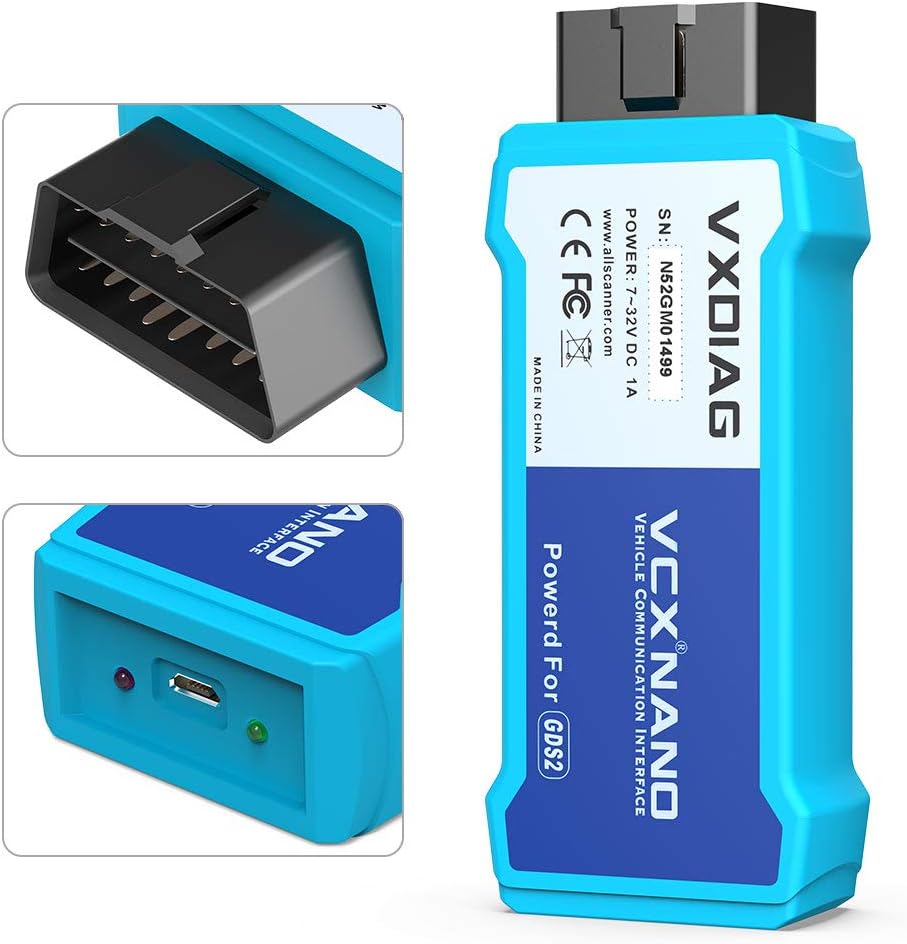 VCX Nano GDS2 and Tech2Win Diagnostic Programming System for GM/Opel WiFi Version I76912