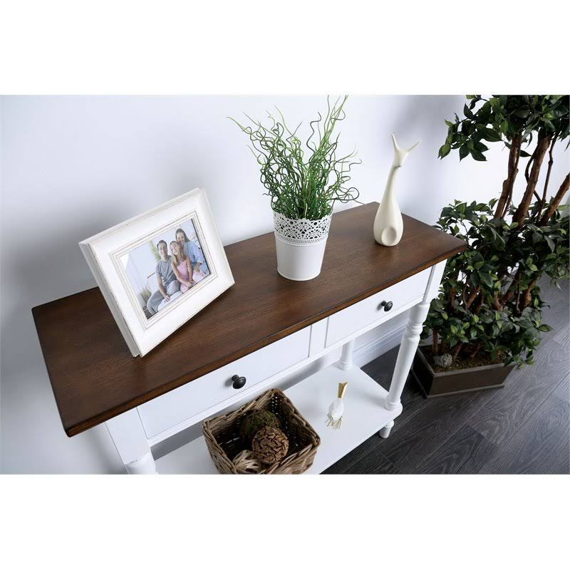 White Wood Writing Desk S33753