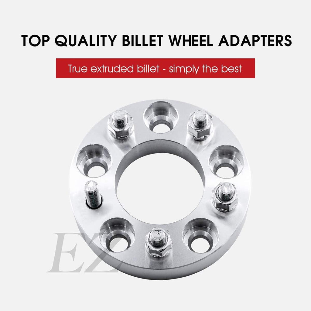 2 Wheel Adapters 5x5.5 to 5 Lug 5" Thickness 1.5 Inch F741