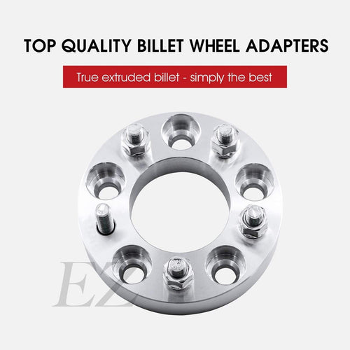 2 Wheel Adapters 5x5.5 to 5 Lug 5" Thickness 1.5 Inch F741