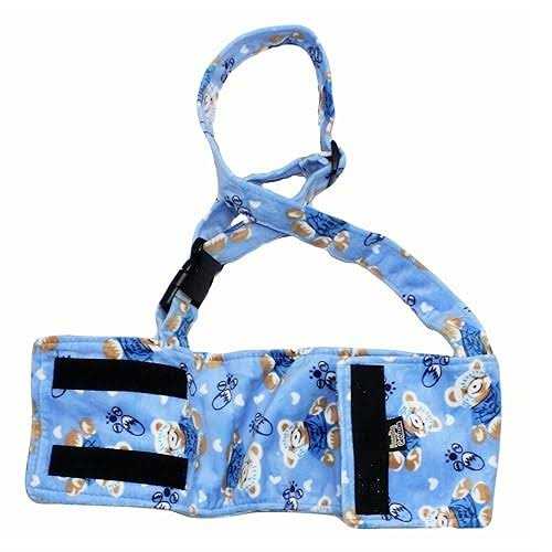 Washable Fleece Dog Diaper with Suspender C5815
