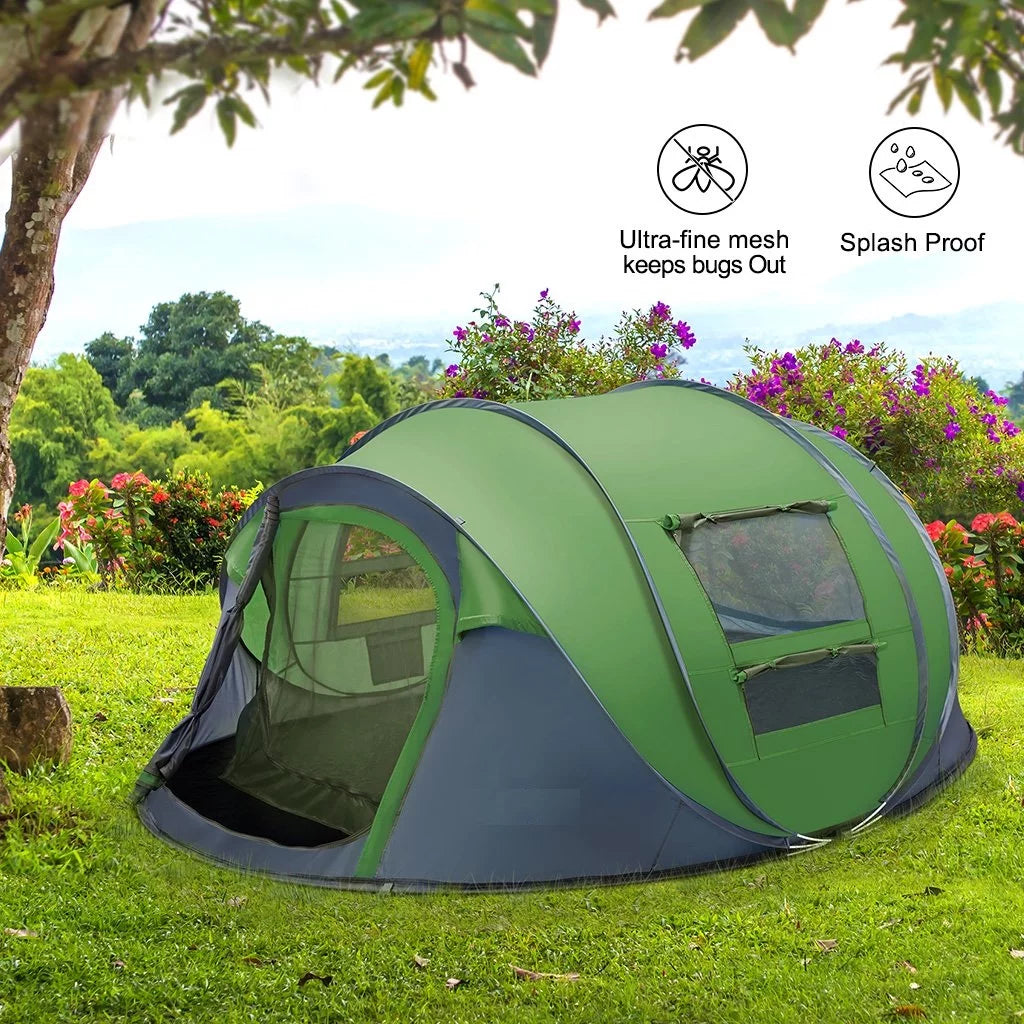 4 Person Waterproof Pop Up Tent W186