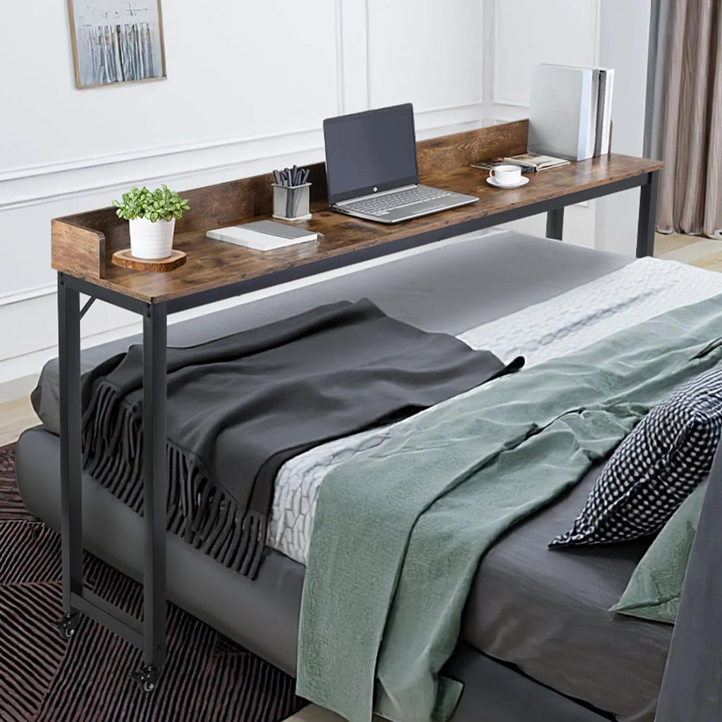 70.8 Overbed Table with Wheels L42369